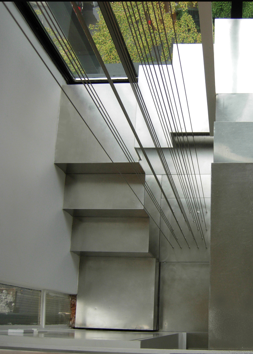 joelowres-stairs-reflective-stainless-steel