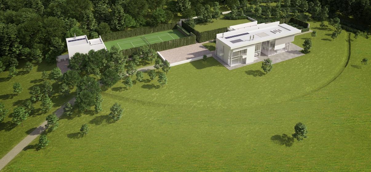 The planning application for his Handsmooth House, designed for comedic actor Rowan Atkinson and his wife Sunetra, was approved on August 25 by the South Oxfordshire District Council.