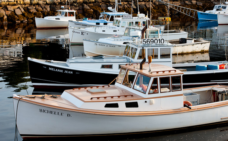 lobster-boats