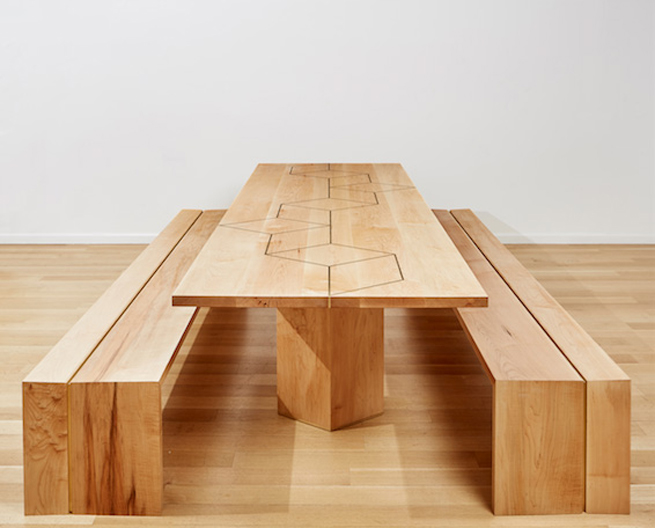 Think Fabricate_Dialogue Table & Bench