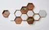 Think Fabricate_Wall'nut Hexagons