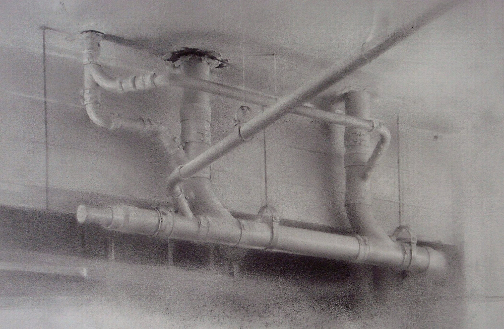 gallego_ceiling_pipes_-charcoal_and_graphite_on_paper_14x17_-_19-5x22-5-framed_7000-copy